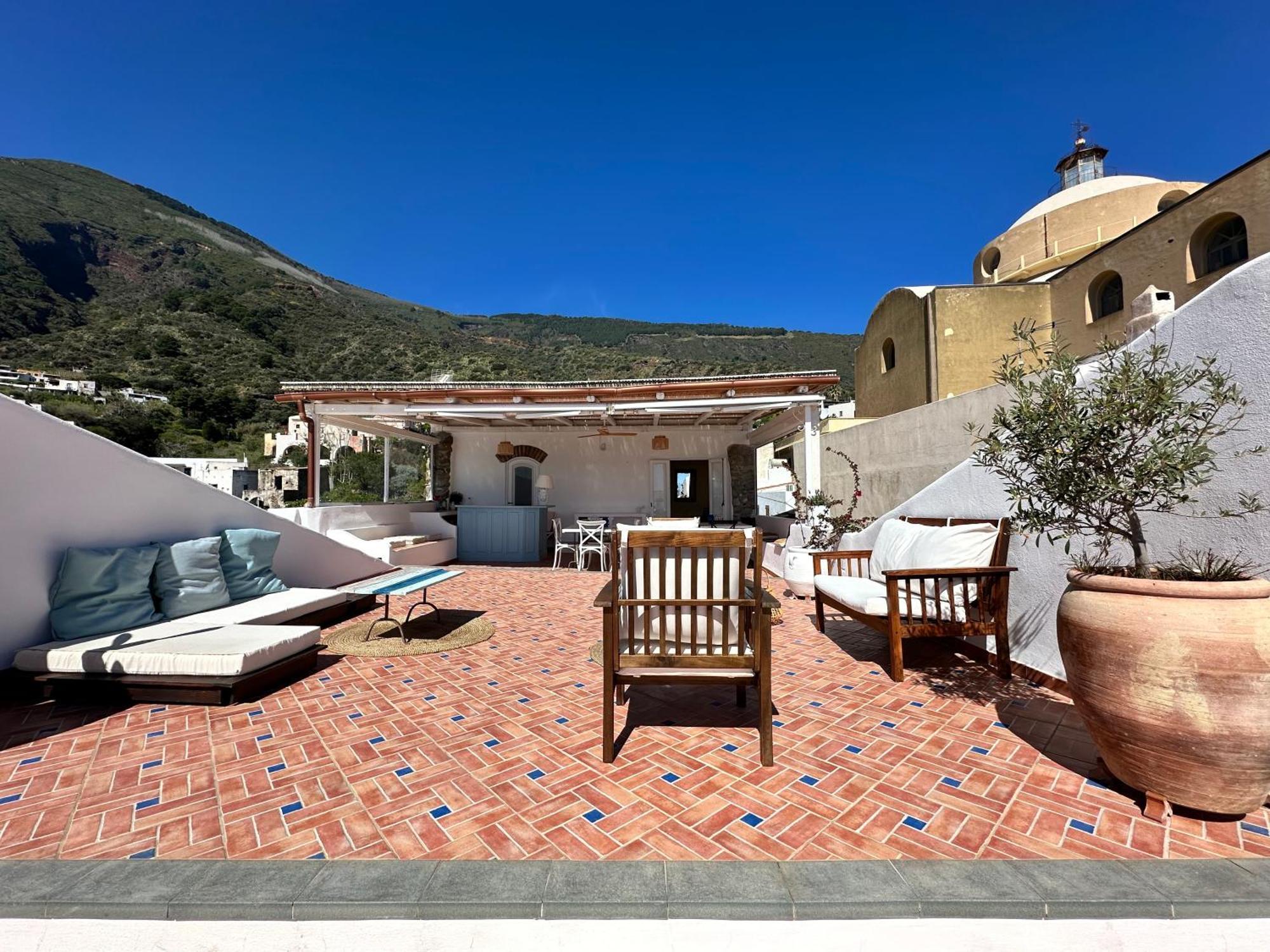 Bed and Breakfast Antica Dimora Santa Marina Salina Zewnętrze zdjęcie
